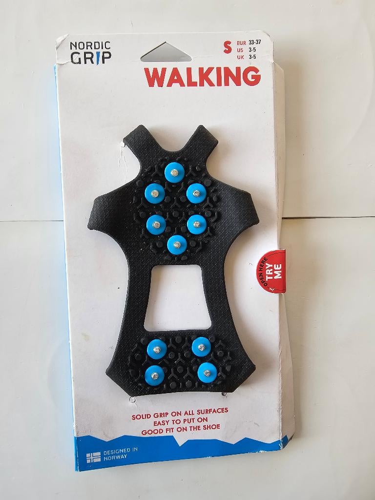 Nordic Grip Walking voor veilig sneeuw- en ijswandelen, Sport en Fitness, Bergsport en Wandelen, Nieuw, Overige typen, Ophalen