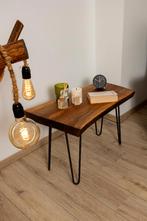 Unieke salontafel van authentiek notenhout, Ophalen, Minder dan 50 cm, 50 tot 100 cm, Nieuw