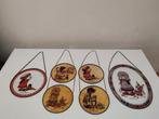 Prachtige set van 4 glas in lood Sarah kay raam hangers, Antiek en Kunst, Ophalen