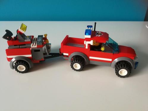 Lego City 7942 'Brandweer Pick-Up Truck', Kinderen en Baby's, Speelgoed | Duplo en Lego, Zo goed als nieuw, Lego, Complete set