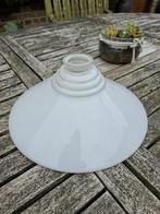 oude grote opaline lampenkap, begin 1900, Ophalen of Verzenden