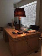 Houten bureau Engelse stijl (Charell), Huis en Inrichting, Bureaus, Ophalen, Gebruikt, Bureau
