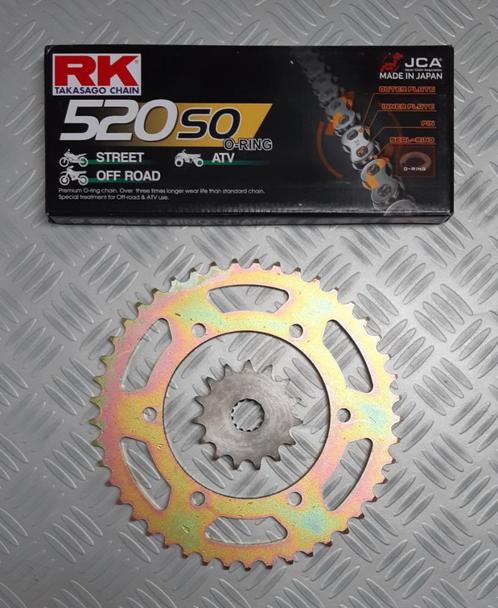 Kit chaîne neuf pour Yamaha 600 XT XTE 660 XTZ, Motoren, Onderdelen | Yamaha, Nieuw, Ophalen of Verzenden