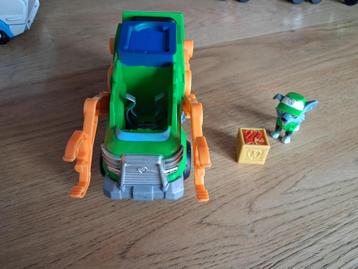 Paw Patrol Rocky met voertuig beschikbaar voor biedingen