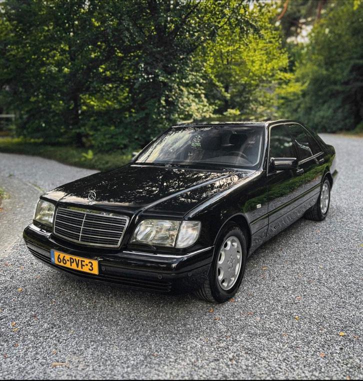 Mercedes S320 Super mooi W140 model 1997, Auto's, Mercedes-Benz, Bedrijf, S-Klasse, Regensensor, Benzine, Euro 2, Stadsauto, 4 deurs