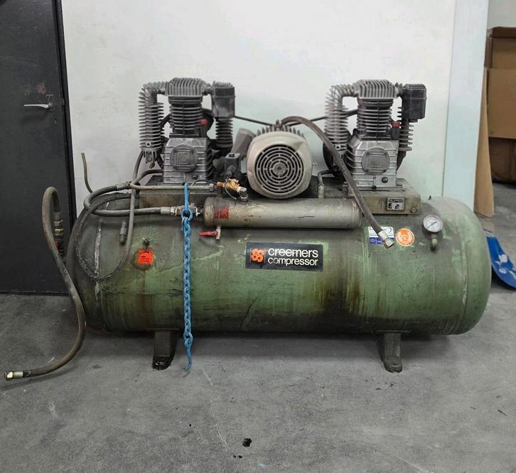 CREEMERS Compressor | 500 Liter!, Bricolage & Construction, Compresseurs, Enlèvement
