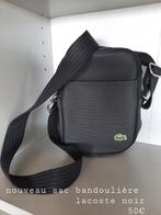 Sac Lacoste nouveau, Noir, Enlèvement ou Envoi, Neuf