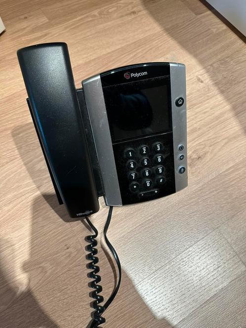 Polycom VVX500 VoIP Telefoons (3 Stuks Beschikbaar), Telecommunicatie, Vaste telefoons | Niet Draadloos, Gebruikt, Ophalen of Verzenden