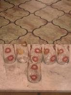 Prachtige set van 6 vintage glazen (1960) in zeer goede staa, Antiek en Kunst, Antiek | Glaswerk en Kristal, Ophalen