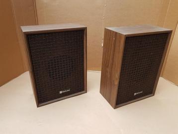 setje vintage speakers 'weltklang' disponible aux enchères