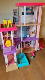 Barbiehuis, Kinderen en Baby's, Speelgoed | Poppenhuizen, Poppenhuis, Zo goed als nieuw, Ophalen