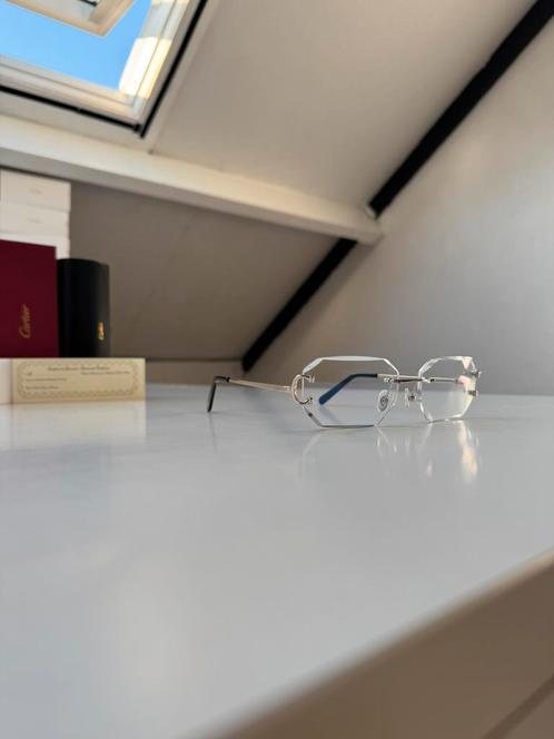 Cartier custom cut glasses/lunette || full set, Handtassen en Accessoires, Zonnebrillen en Brillen | Heren, Ophalen of Verzenden