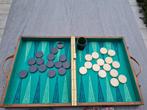 oude backgammon - trik trak spel, Hobby & Loisirs créatifs, Enlèvement ou Envoi