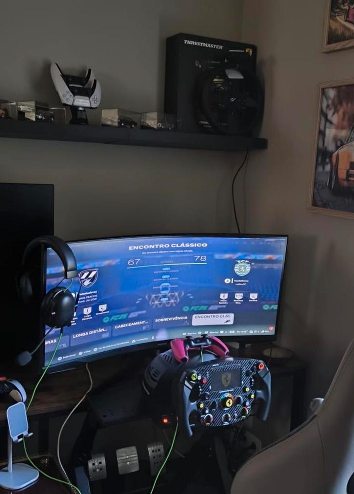 Gebogen gaming-pc-scherm - SAMSUNG - ODYSSEY G5 - G55T C34G5, Computers en Software, Desktop Pc's, Gaming, Ophalen