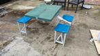 Table pique nique / camping pliante., Tuin en Terras, Picknicktafels, Ophalen, Gebruikt, Overige materialen, Inklapbaar