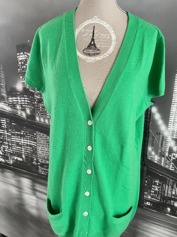 prachtige groene cardigan - Ralph Lauren - XL beschikbaar voor biedingen