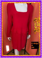 Jurk dames M. K DESIGN, Rouge, Enlèvement ou Envoi, Au-dessus du genou, Comme neuf
