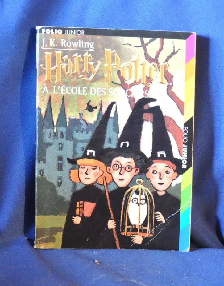 livre roman harry potter a l'école des sorciers(x2228), Collections, Harry Potter, Utilisé, Livre, Poster ou Affiche, Enlèvement ou Envoi