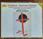 2 cd - Krzysztof Penderecki : Polnisches Requiem, Du modernisme à nos jours, Enlèvement ou Envoi, Comme neuf, Autres types