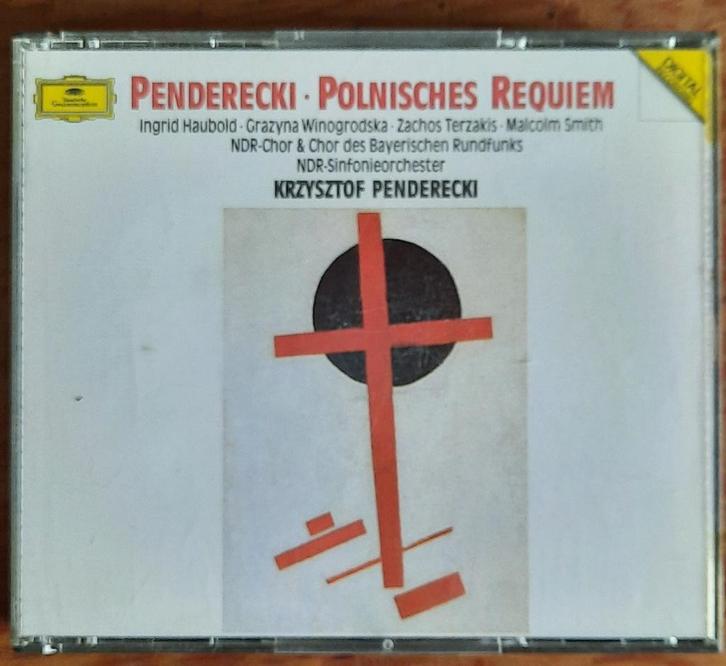 2 cd - Krzysztof Penderecki : Polnisches Requiem, CD & DVD, CD | Classique, Comme neuf, Autres types, Du modernisme à nos jours