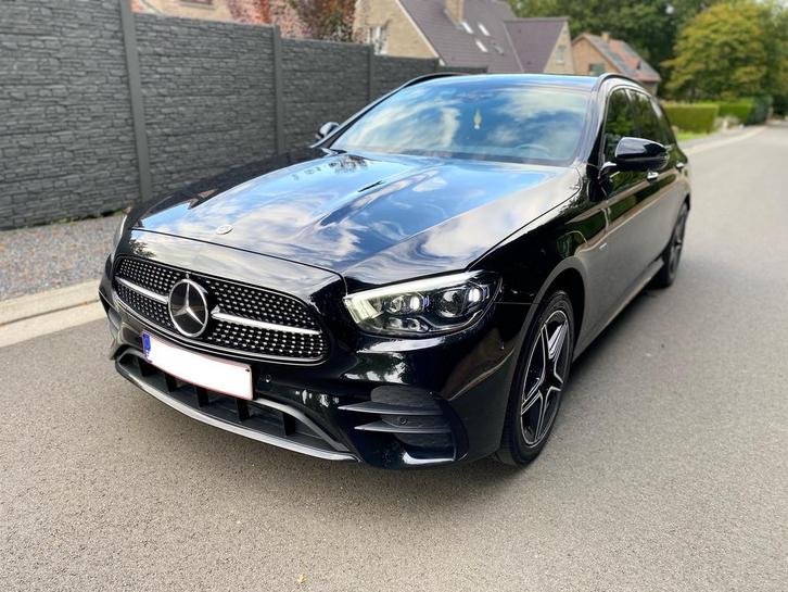 MERCEDES E300de Hybrid met volledige opties in leer-Airco, Auto's, Mercedes-Benz, Particulier, E-Klasse, Hybride Elektrisch/Diesel