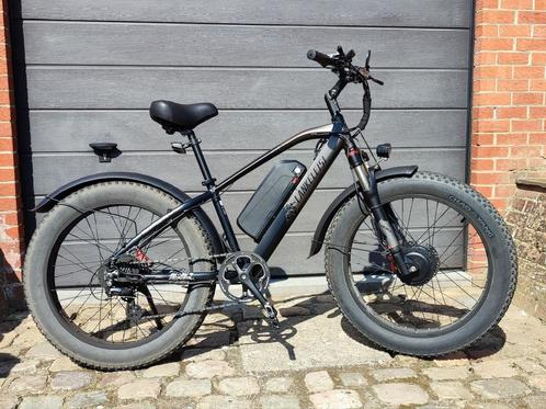 FatBike électrique Lankeleisi MG 740 Plus, Vélos & Vélomoteurs, Vélos électriques, Comme neuf, Enlèvement ou Envoi