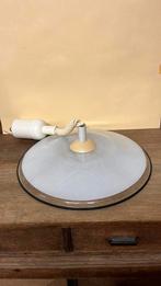 Vintage hanglamp polyester, Huis en Inrichting, Ophalen, Gebruikt, Metaal