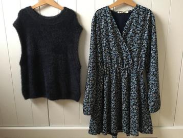 AMERICA TODAY & FRIZZLE, jurk + debardeur 146 beschikbaar voor biedingen