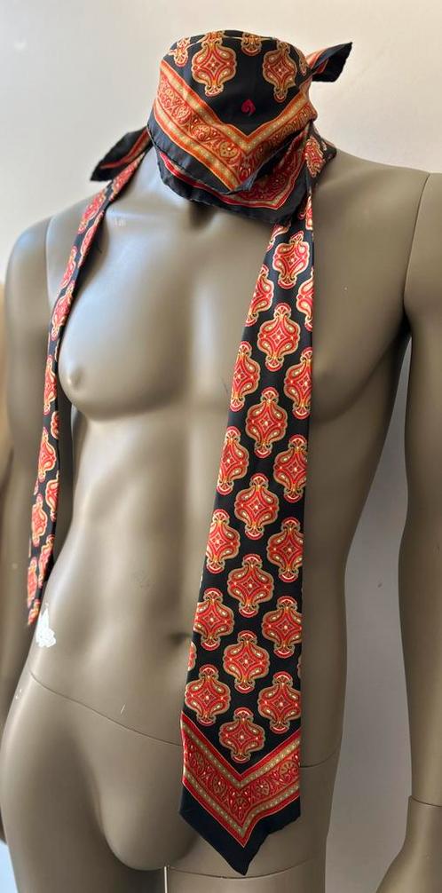 Pierre Cardin stropdas en choker zijden patronen, Kleding | Heren, Stropdassen, Zo goed als nieuw, Met patroon, Ophalen of Verzenden
