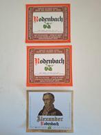 3x bieretiketten brouwerij Rodenbach Roeselare, Ophalen of Verzenden