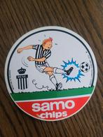 Autocollant ancien Samo Chips Tintin 1979, Collections, Autocollants, Enlèvement ou Envoi