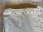 Set hoeslaken + laken  + hoofdkussens vr bed 140, Huis en Inrichting, Slaapkamer | Beddengoed, Ophalen of Verzenden, Wit