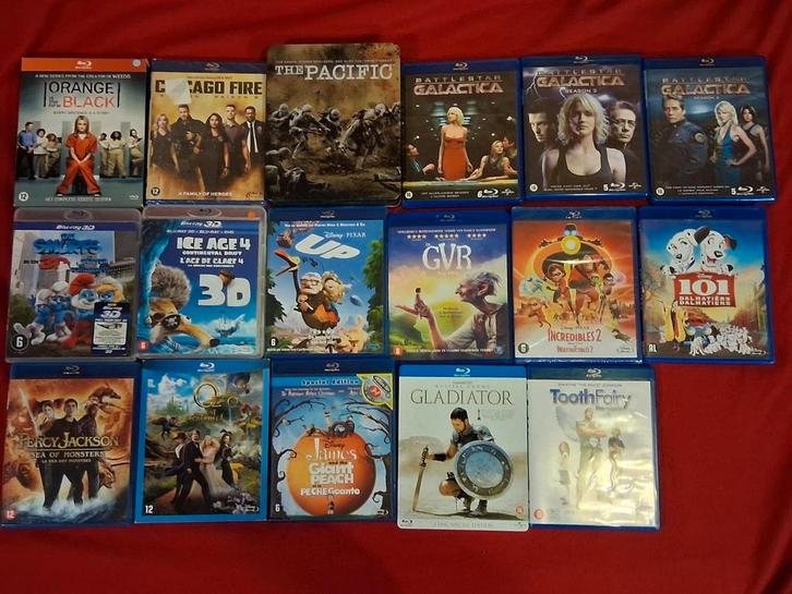Diverse blu-ray (uit te kiezen), Cd's en Dvd's, Blu-ray, Zo goed als nieuw, Actie, 3D, Ophalen of Verzenden