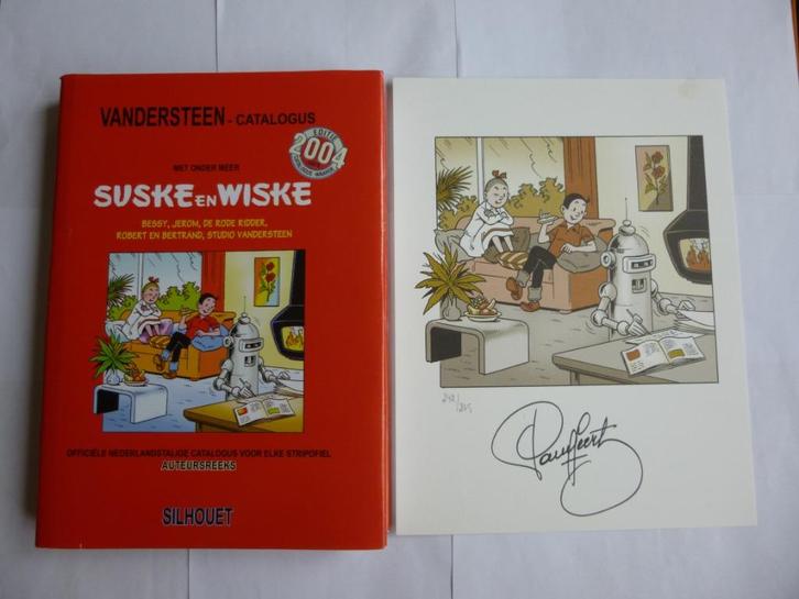 LUXE STRIPCATALOGUS"SILHOUET"MET GESIGNEERDE ZEEFDRUK 2004, Boeken, Stripverhalen, Nieuw, Eén stripboek, Verzenden