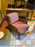 Mooie authentieke fauteuil, Comme neuf, Tissus, Une personne, Enlèvement ou Envoi