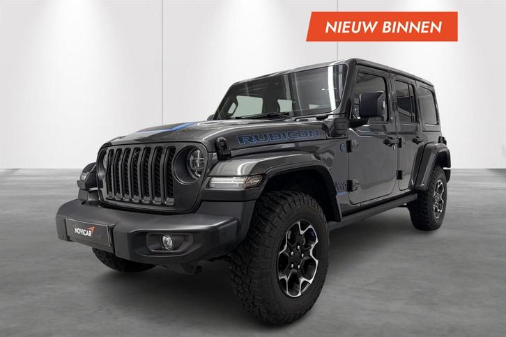 Jeep Wrangler Unlimited 2.0 4xe PHEV 380hp 4WD AT8 Rubicon, Auto's, Jeep, Te koop, Wrangler, 4x4, Centrale vergrendeling, Electronic Stability Program (ESP)