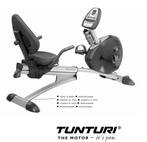 Ergometer hometrainer ligfiets met hartslagmeter TUNTURI, Buik, Hometrainer, Gebruikt, Ophalen