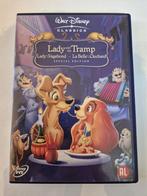 Disney - Lady en de vagebond, Gebruikt, Tekenfilm, Ophalen of Verzenden, Alle leeftijden