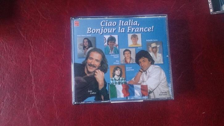 Ciao italia bonjour la france, Cd's en Dvd's, Cd's | Verzamelalbums, Ophalen of Verzenden