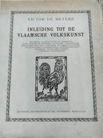 De Vlaamse Volkskunst, Ophalen of Verzenden, Gelezen, Victor De Meyere