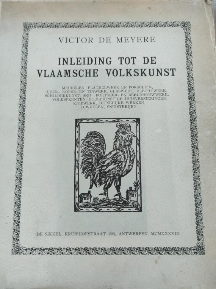 De Vlaamse Volkskunst, Boeken, Geschiedenis | Nationaal, Gelezen, Ophalen of Verzenden