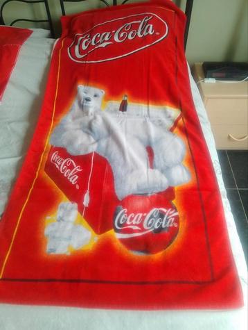 Coca Cola Strand badhanddoek nieuw  beschikbaar voor biedingen