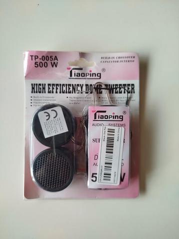 Nieuwe tweeters  beschikbaar voor biedingen