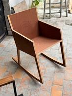 Design schommelstoel in multiplex – handgemaakt & uniek stuk, Enlèvement, Neuf, Bois, Une