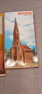 Vollmer 3739 en 3738 stadskerk met bijhorende trappen, Overige merken, Gelijkstroom of Wisselstroom, Brug, Tunnel of Gebouw, Nieuw