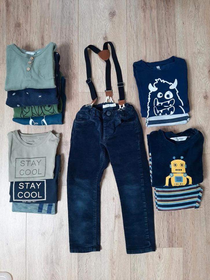 Kledingpakket jongen 10 stuks - 3 tot 5 jaar (98 tm 116), Kinderen en Baby's, Kinderkleding | Kinder-kledingpakketten, Gebruikt