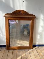 Miroir cadre bois chêne massif, Rectangulaire, 50 à 100 cm, Moins de 100 cm