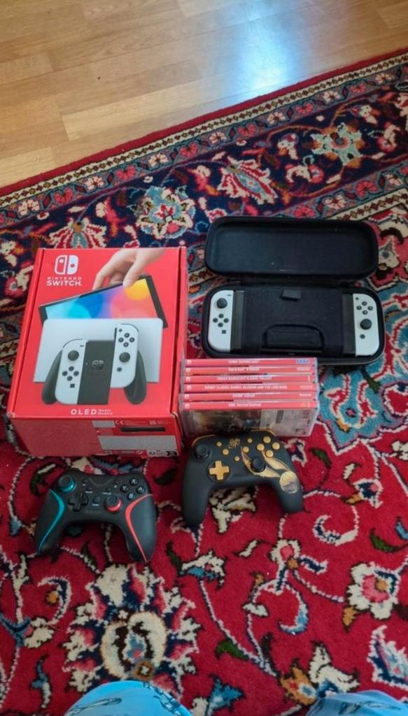 Switch oled de 2023 190 euros, Consoles de jeu & Jeux vidéo, Consoles de jeu | Nintendo Switch, Switch OLED, Enlèvement