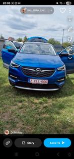 Opel grandland x, Auto's, Opel, Automaat, Euro 6, Blauw, Leder