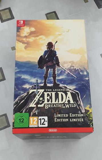 Zelda BOTW LE box met CD ZGAN. Zonder game of MS beeld. beschikbaar voor biedingen
